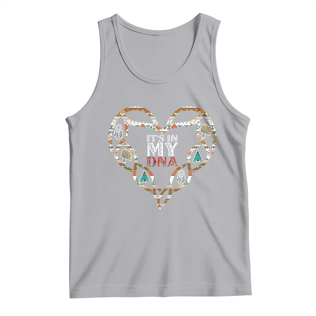 Native American Indian Tank Top It Is In My DNA TS14 Athletic Heather Print Your Wear