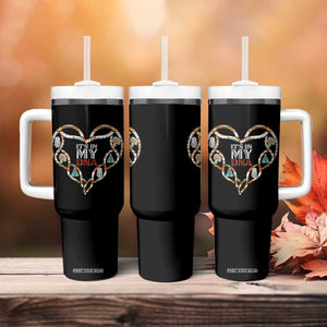 Native American Indian Tumbler With Handle It Is In My DNA TS14 Print Your Wear