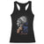 Indian Chief Native American USA Flag Racerback Tank Top - Print Your Wear