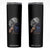 Indian Chief Native American USA Flag Skinny Tumbler TS14 Black Print Your Wear