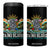 Indigenous Taino Warrior Puerto Rico Carribbean Culture 4 in 1 Can Cooler Tumbler Taino Blood Runs Through Me TS14 One Size: 16 oz Black Print Your Wear