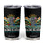 Indigenous Taino Warrior Puerto Rico Carribbean Culture Tumbler Cup Taino Blood Runs Through Me TS14 Black Print Your Wear