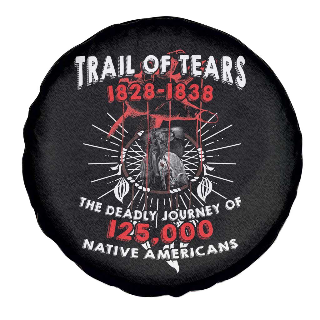 Native American Trail Of Tears Deadly Journey Spare Tire Cover TS14 Print Your Wear