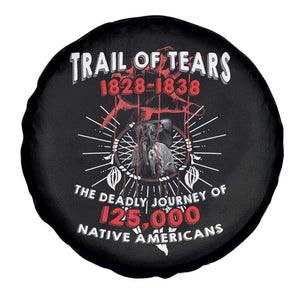 Native American Trail Of Tears Deadly Journey Spare Tire Cover TS14 Print Your Wear