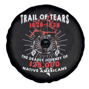 Native American Trail Of Tears Deadly Journey Spare Tire Cover TS14 Print Your Wear