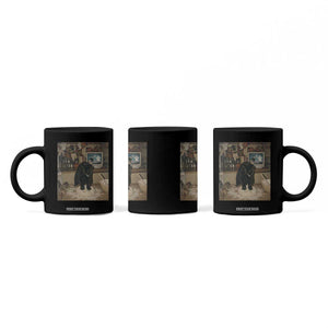 Spooky Biscuits Bakery Coffee Mug Funny Black Cat Halloween Gift