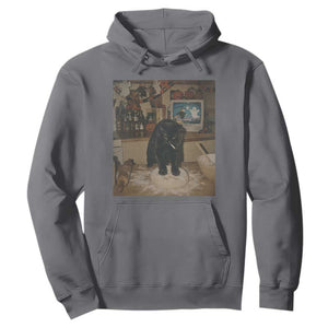 Spooky Biscuits Bakery Hoodie Funny Black Cat Halloween Gift