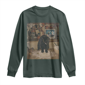 Spooky Biscuits Bakery Long Sleeve Shirt Funny Black Cat Halloween Gift