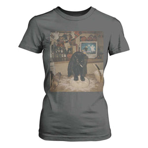 Spooky Biscuits Bakery T Shirt For Women Funny Black Cat Halloween Gift