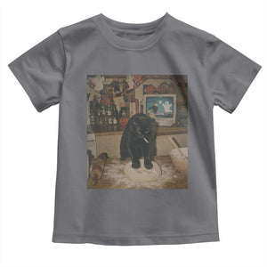 Spooky Biscuits Bakery Toddler T Shirt Funny Black Cat Halloween Gift