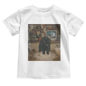 Spooky Biscuits Bakery Toddler T Shirt Funny Black Cat Halloween Gift