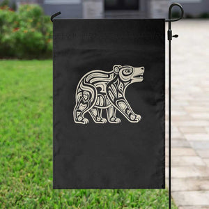 Bear Native Formline Art Salish Haida Tlingit Pacific Animal Garden Flag