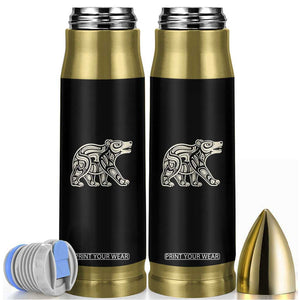 Bear Native Formline Art Salish Haida Tlingit Pacific Animal Bullet Tumbler