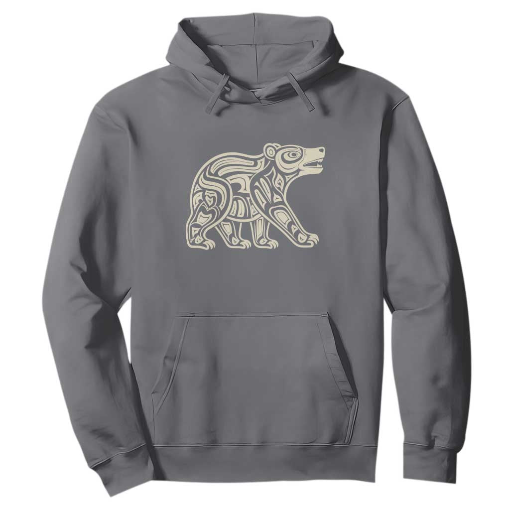 Bear Native Formline Art Salish Haida Tlingit Pacific Animal Hoodie
