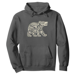Bear Native Formline Art Salish Haida Tlingit Pacific Animal Hoodie