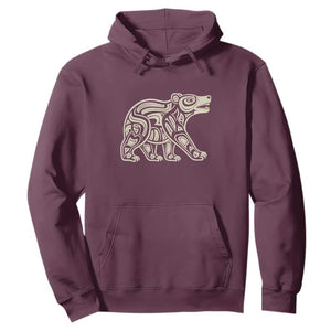 Bear Native Formline Art Salish Haida Tlingit Pacific Animal Hoodie