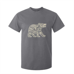 Bear Native Formline Art Salish Haida Tlingit Pacific Animal T Shirt For Kid