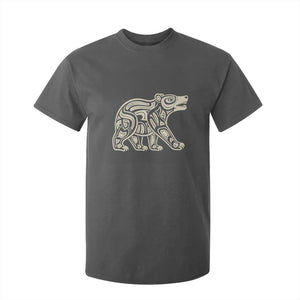 Bear Native Formline Art Salish Haida Tlingit Pacific Animal T Shirt For Kid
