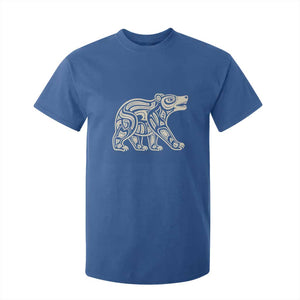Bear Native Formline Art Salish Haida Tlingit Pacific Animal T Shirt For Kid