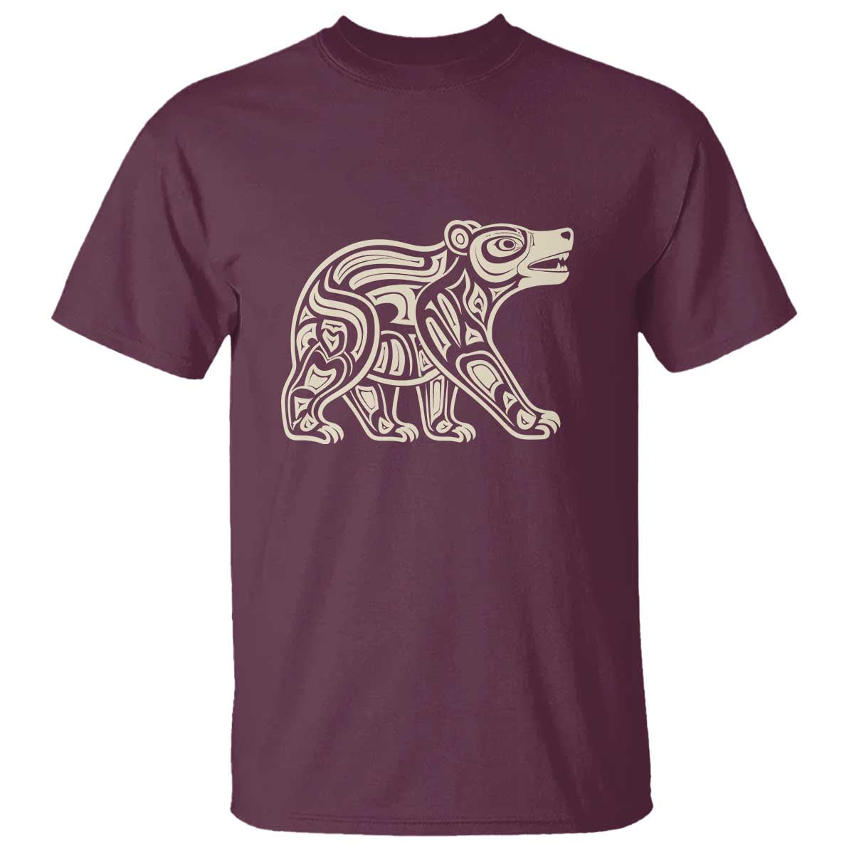 Bear Native Formline Art Salish Haida Tlingit Pacific Animal T Shirt
