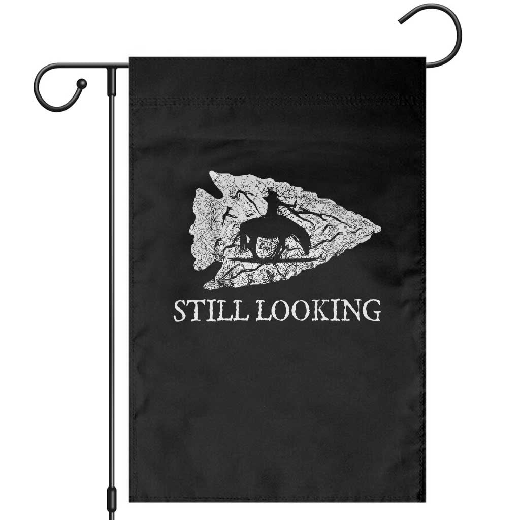Arrowhead Hunter Native American Garden Flag Relic Hunter Ancient Artifacts Collection TS14 Black Print Your Wear