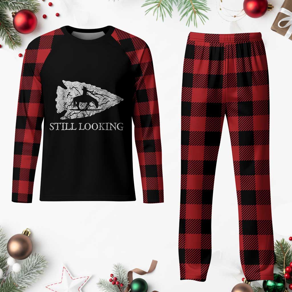 Arrowhead Hunter Native American Plaid Pajama Set Relic Hunter Ancient Artifacts Collection TS14 Buffalo Plaid Print Your Wear