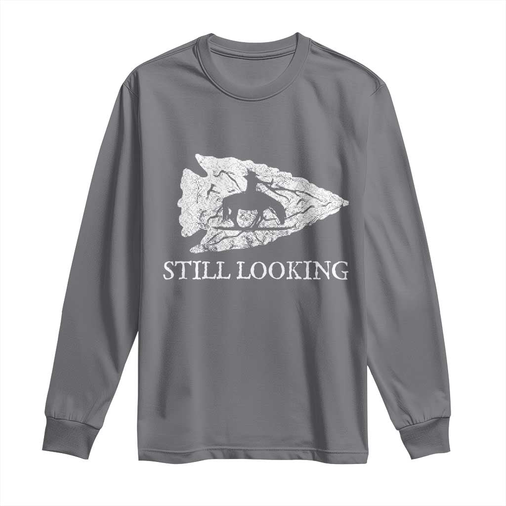 Arrowhead Hunter Native American Long Sleeve Shirt Relic Hunter Ancient Artifacts Collection