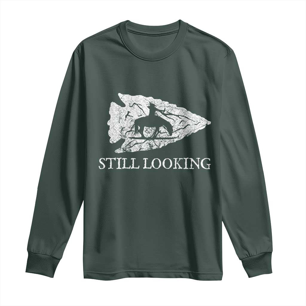 Arrowhead Hunter Native American Long Sleeve Shirt Relic Hunter Ancient Artifacts Collection