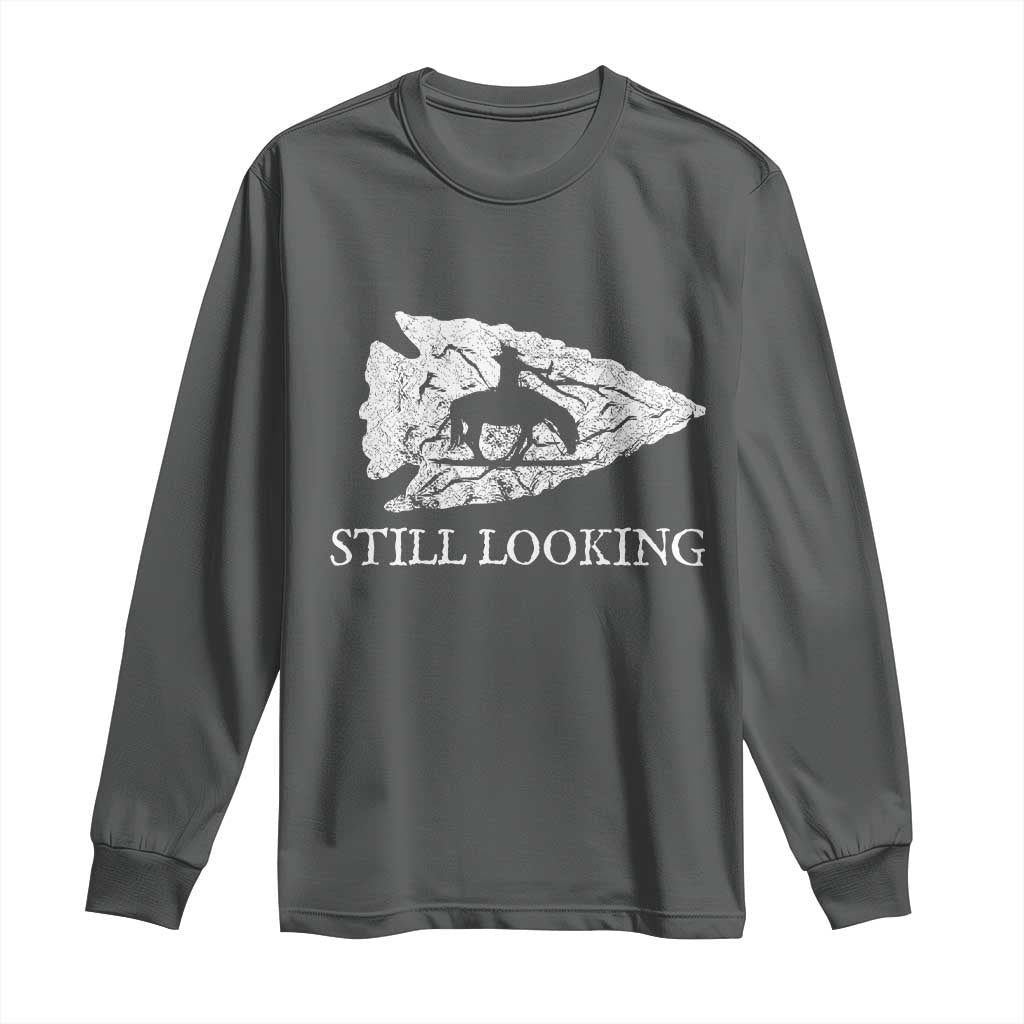 Arrowhead Hunter Native American Long Sleeve Shirt Relic Hunter Ancient Artifacts Collection