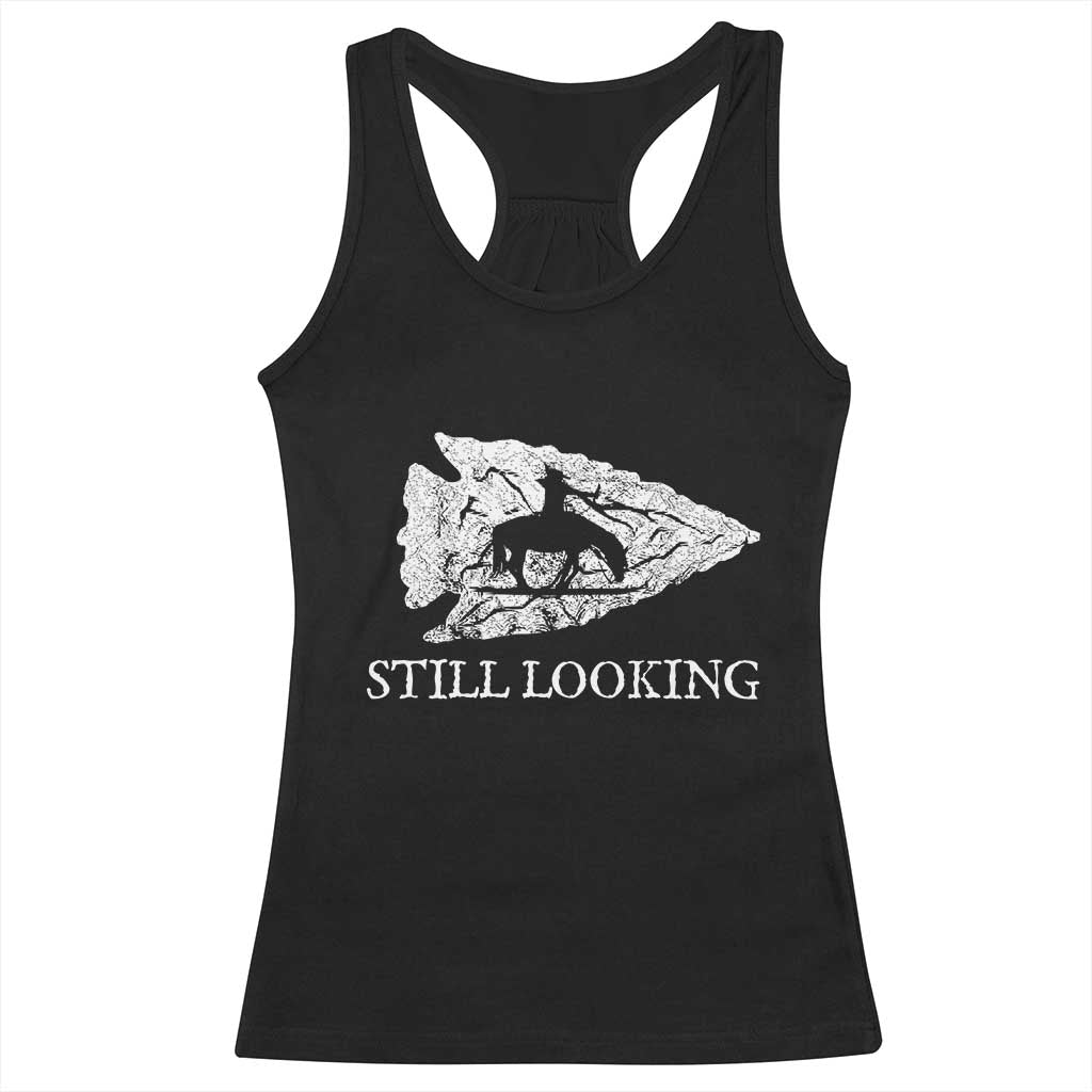 Arrowhead Hunter Native American Racerback Tank Top Relic Hunter Ancient Artifacts Collection TS14 Black Print Your Wear