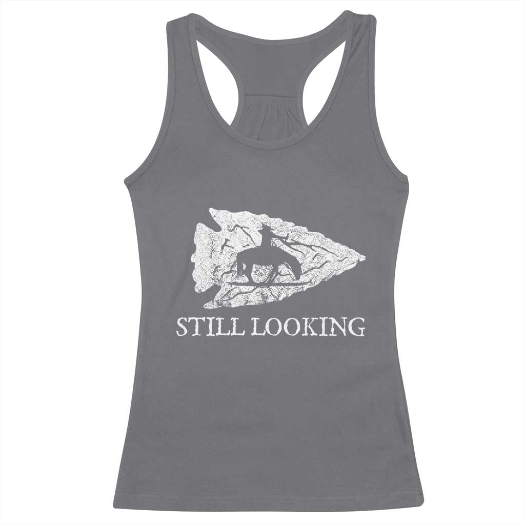 Arrowhead Hunter Native American Racerback Tank Top Relic Hunter Ancient Artifacts Collection