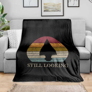 Arrowhead Hunter Native American Throw Blanket Ancient Artifacts Relic Hunting Vintage Sunset