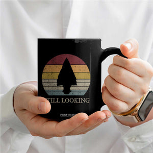 Arrowhead Hunter Native American Coffee Mug Ancient Artifacts Relic Hunting Vintage Sunset