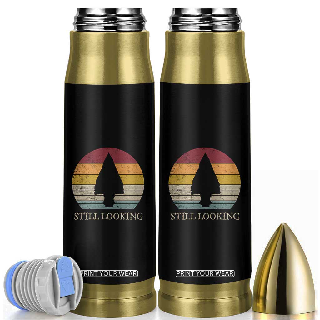 Arrowhead Hunter Native American Bullet Tumbler Ancient Artifacts Relic Hunting Vintage Sunset TS14 Black Print Your Wear