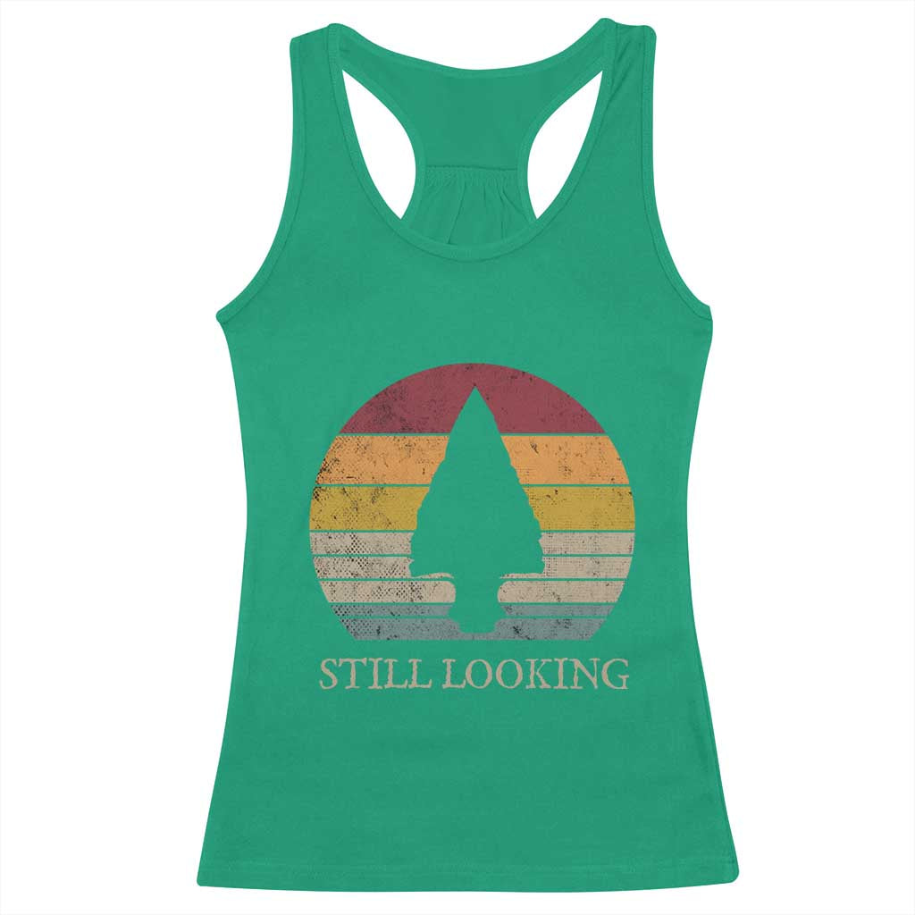 Arrowhead Hunter Native American Racerback Tank Top Ancient Artifacts Relic Hunting Vintage Sunset