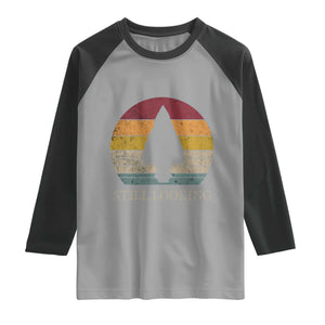 Arrowhead Hunter Native American Raglan Shirt Ancient Artifacts Relic Hunting Vintage Sunset