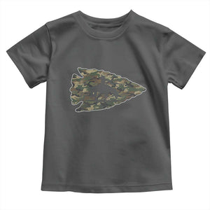 Arrowhead Hunter Native American Camouflage USA Flag Toddler T Shirt