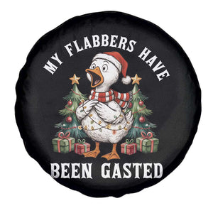 My Flabbers Have Been Gasted Spare Tire Cover Funny Goose Christmas TS14 Print Your Wear