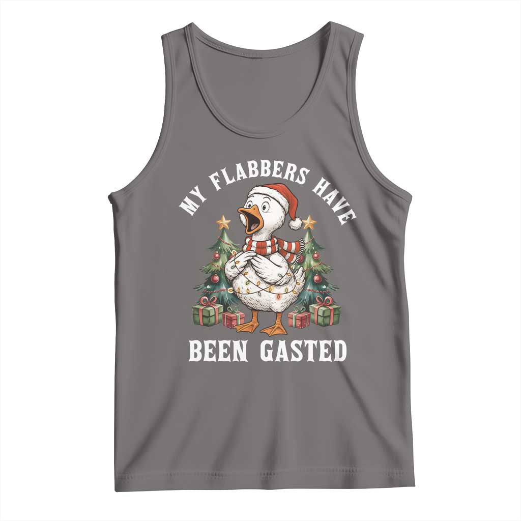 My Flabbers Have Been Gasted Tank Top Funny Goose Christmas TS14 Deep Heather Print Your Wear