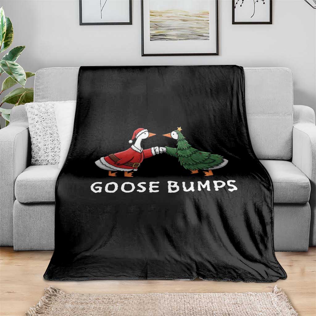 Christmas Goose Bumps Holiday Season Throw Blanket TS14 Print Your Wear