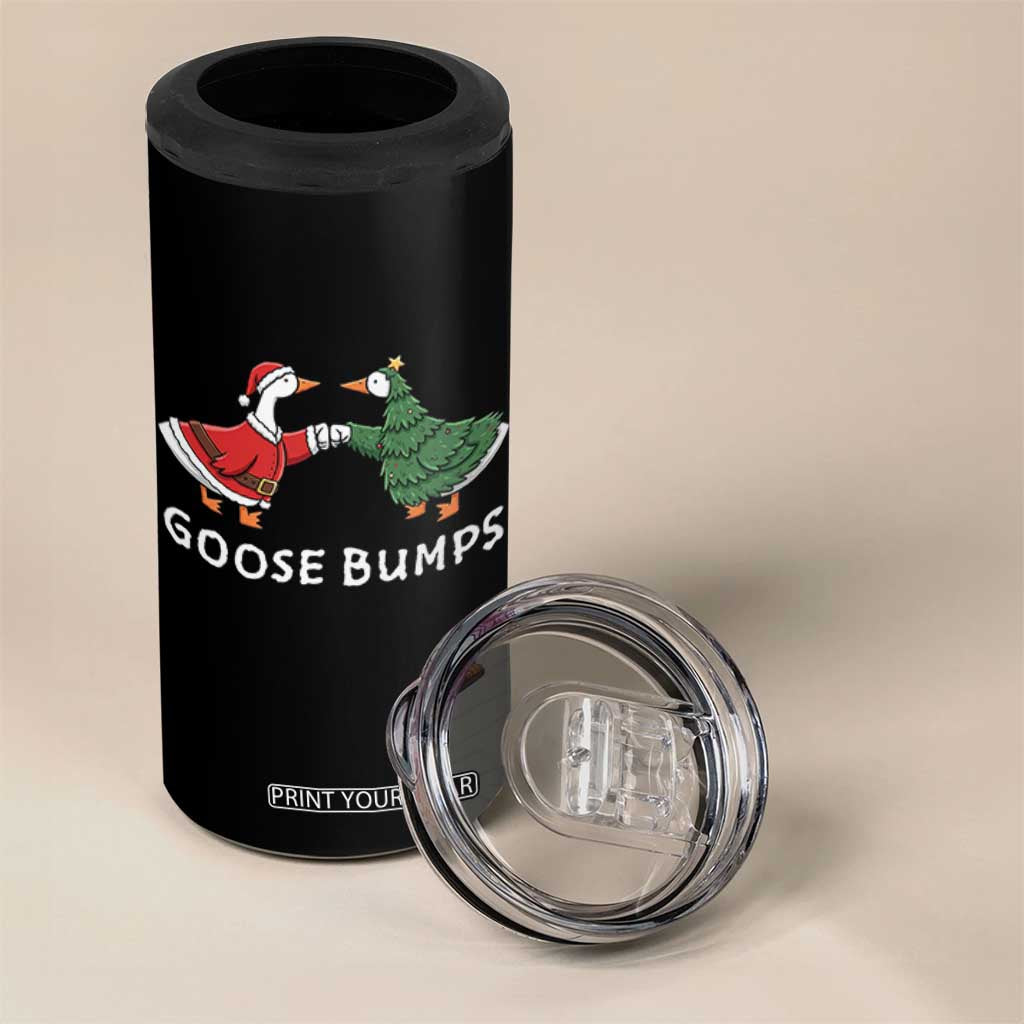 Christmas Goose Bumps Holiday Season 4 in 1 Can Cooler Tumbler TS14 Print Your Wear