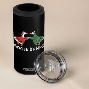 Christmas Goose Bumps Holiday Season 4 in 1 Can Cooler Tumbler TS14 Print Your Wear