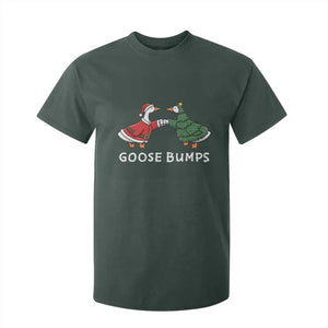 Christmas Goose Bumps Holiday Season T Shirt For Kid TS14 Dark Forest Green Print Your Wear