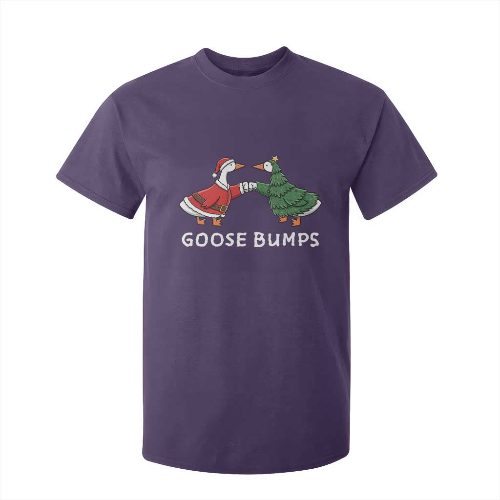 Christmas Goose Bumps Holiday Season T Shirt For Kid TS14 Purple Print Your Wear