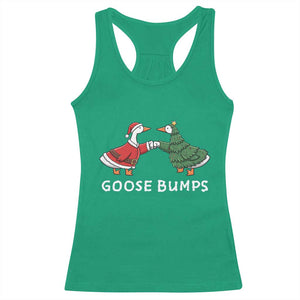 Christmas Goose Bumps Holiday Season Racerback Tank Top TS14 Irish Green Print Your Wear