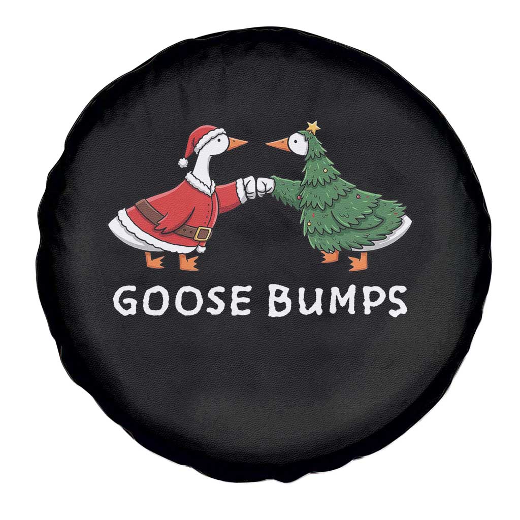 Christmas Goose Bumps Holiday Season Spare Tire Cover TS14 Print Your Wear