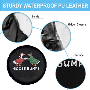 Christmas Goose Bumps Holiday Season Spare Tire Cover TS14 Print Your Wear