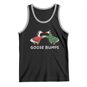 Christmas Goose Bumps Holiday Season Tank Top TS14 Black Athletic Heather Print Your Wear