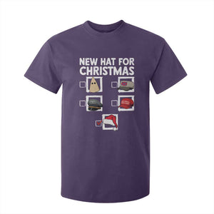 Funny Political Christmas T Shirt For Kid Old Hat New Hat TS14 Purple Print Your Wear