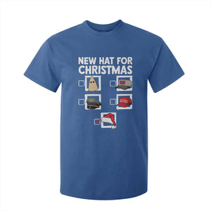 Funny Political Christmas T Shirt For Kid Old Hat New Hat TS14 Royal Blue Print Your Wear